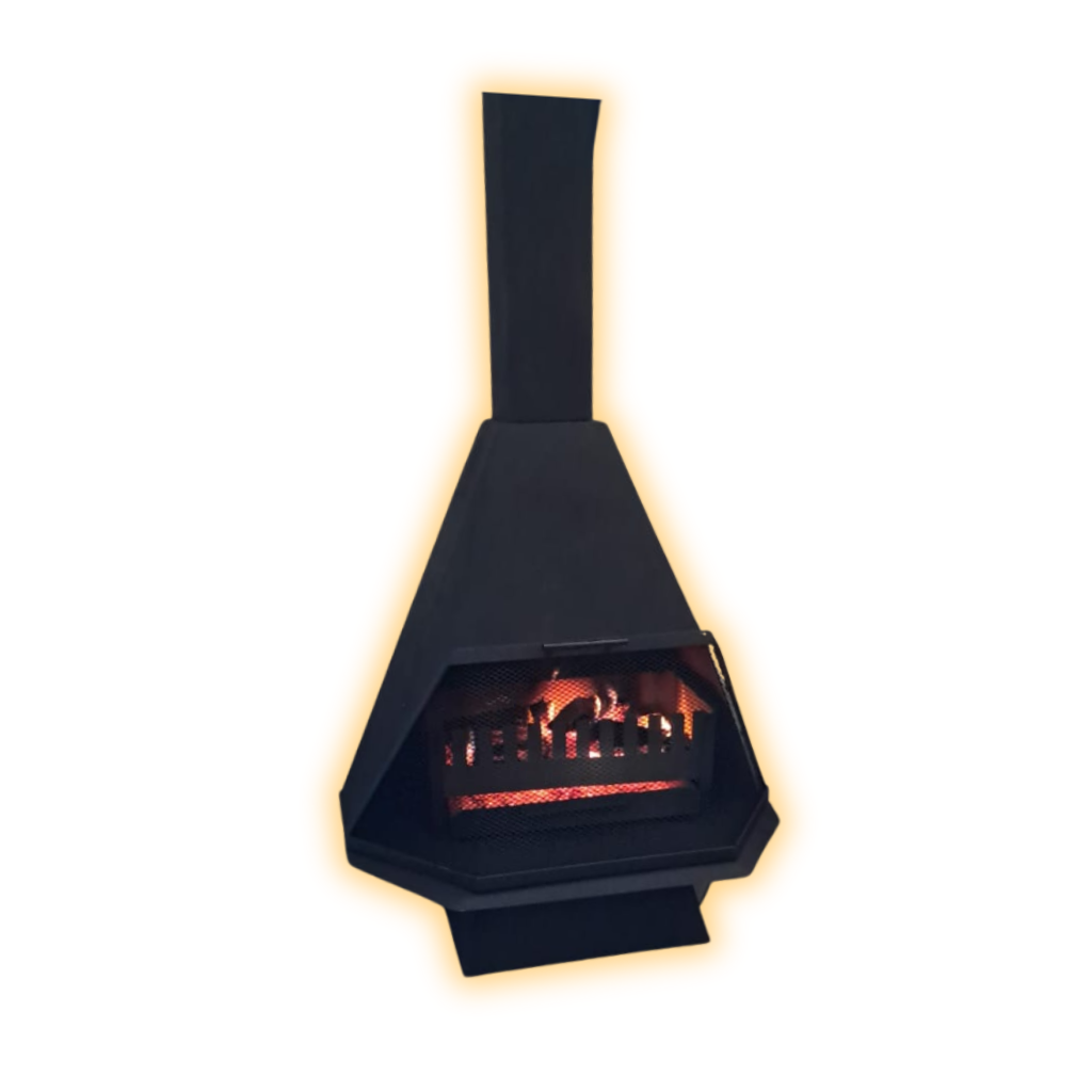 Indoor fireplace installation by M & K