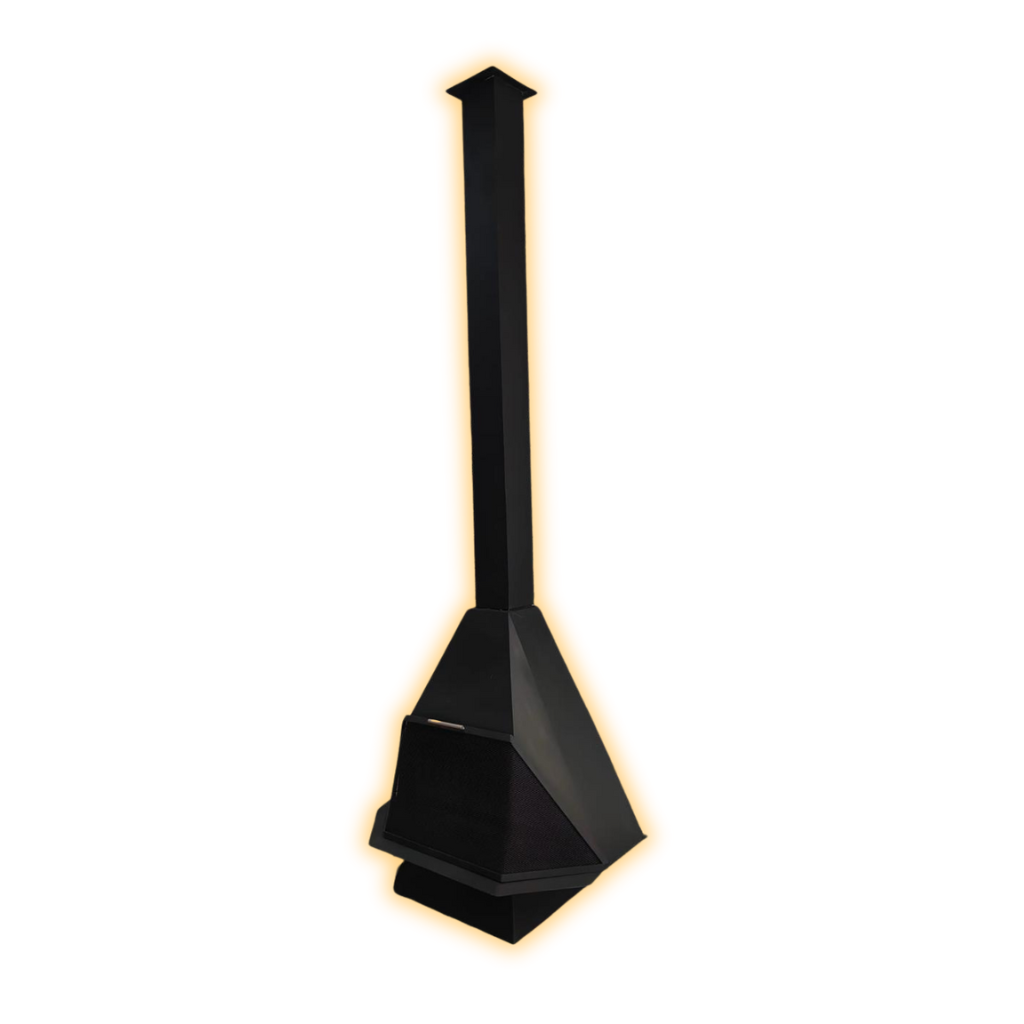 Built-in entertainment area braai